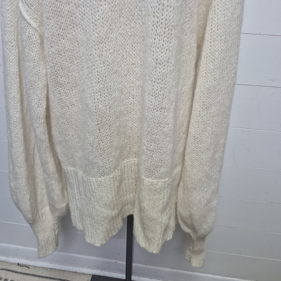 Free People Ophelia Alpaca Sweater Size M - Picture 7 of 14